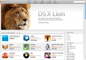 Lion App Store