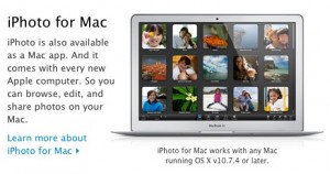 iPhoto for Mac